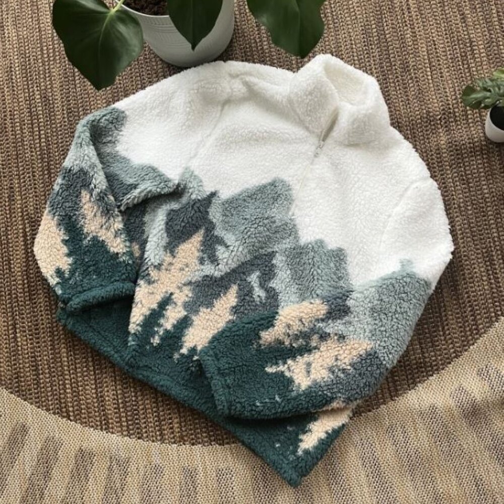 Gilly Hicks Sherpa Mountain Half-Zip